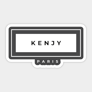 kenjy paris Sticker